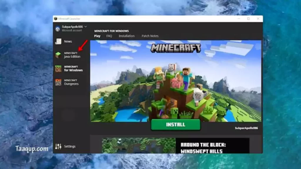 تعرف على كيفية تحميل ماين كرافت للكمبيوتر ويندوز 11 وتثبيت اللعبة Minecraft على Microsoft Xbox Gamepas windows 11 الجديد.