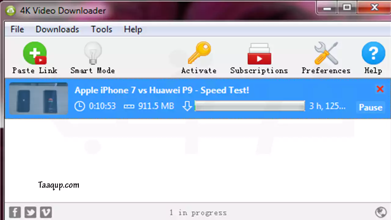 برنامج 4K Video Downloader