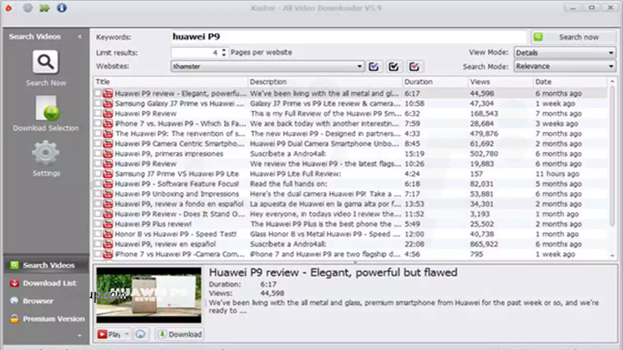 برنامج Kastor All Video Downloader - تعرف على أفضل برامج تحميل من اليوتيوب للكمبيوتر، وتتضمن القائمة 10 برامج لتختار من بينها أفضل برنامج تحميل من اليوتيوب للكمبيوتر مناسب لأحتياجاتك.