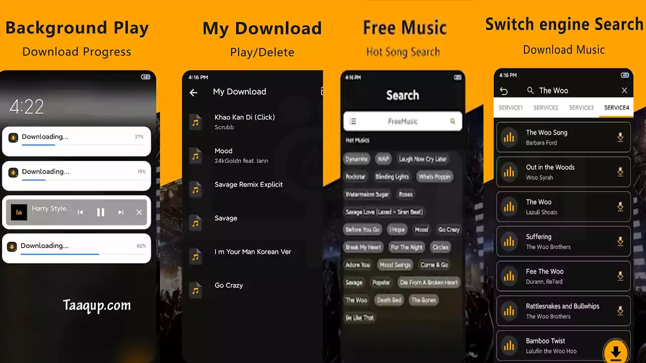 تطبيق Music Downloader & Mp3 Songs Music Download‏ لتنزيل الأغاني