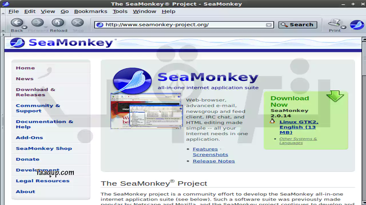 متصفح seamonkey browser