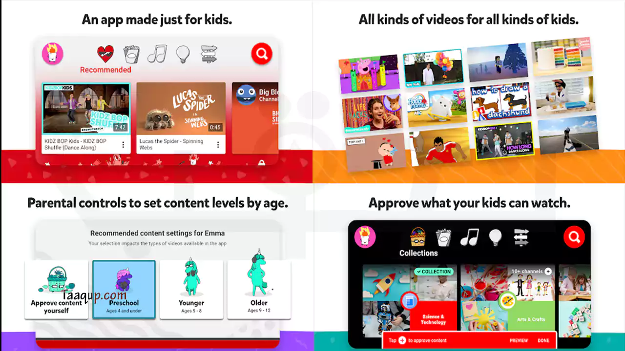 نقدم لكم روابط تحميل تطبيق يوتيوب كيدز الاصدار الاخير للاندرويد والايفون، ومميزات تطبيق Youtube Kids، وتنزيل يوتيوب كيدز عربي الجديد 2022.