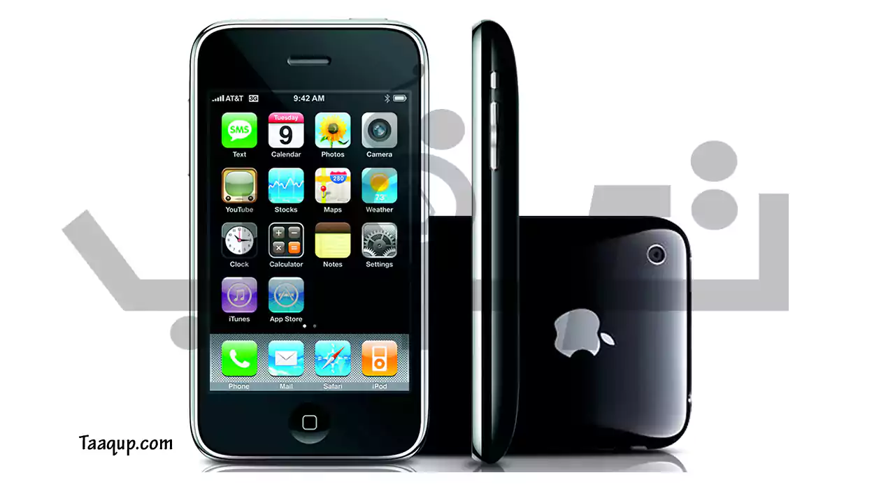هاتف iPhone 3Gs 2009 - تضم هذه القائمة جميع انواع الايفون بالترتيب والصور، وكافة الإصدارات الخاص بهواتف iPhone ايفون بداية من 2007 حتى 2023.