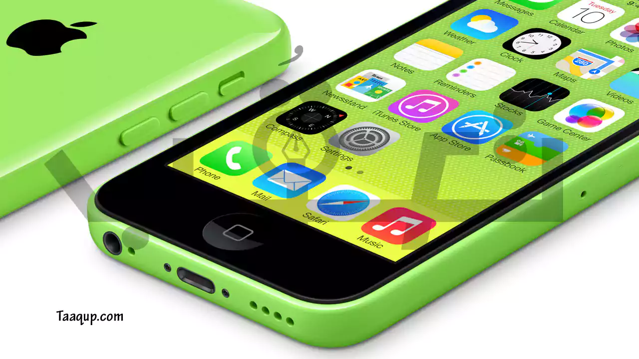 هاتف iPhone 5c 2013 - تضم هذه القائمة جميع انواع الايفون بالترتيب والصور، وكافة الإصدارات الخاص بهواتف iPhone ايفون بداية من 2007 حتى 2023.